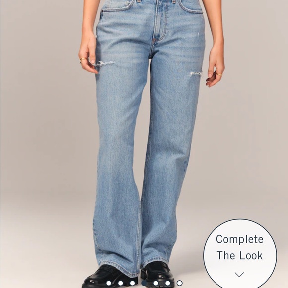 Blue jeans very heavy Jean material NO stretch too baggy for me - Picture 6 of 6